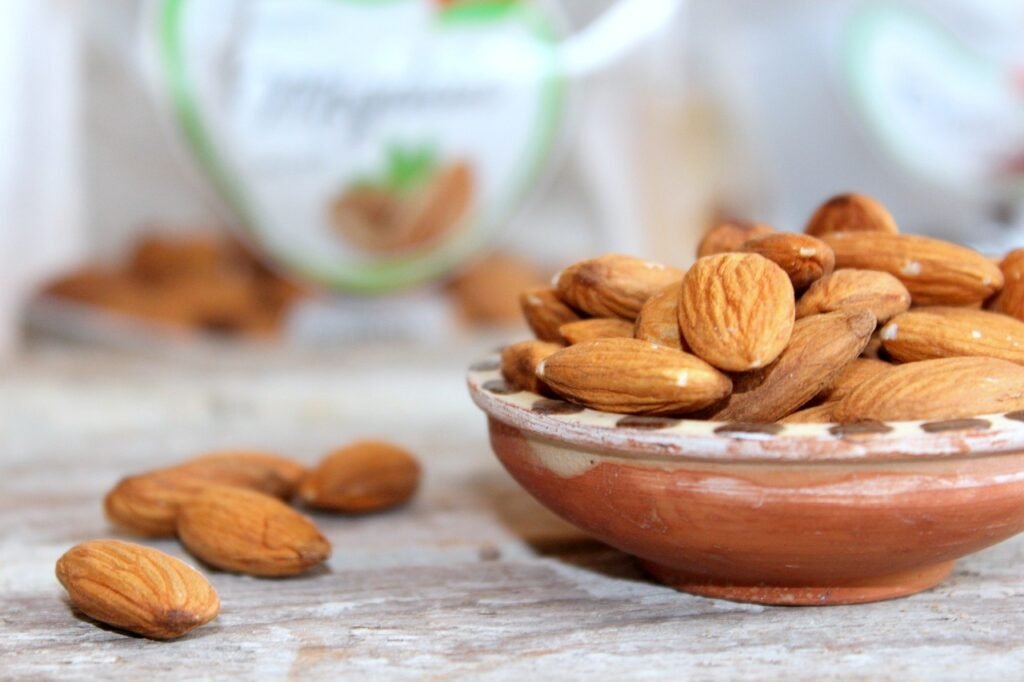aliments anti-cholestérol Amandes