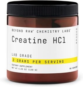 BEYOND RAW Chemistry Labs Creatine HCl Powder