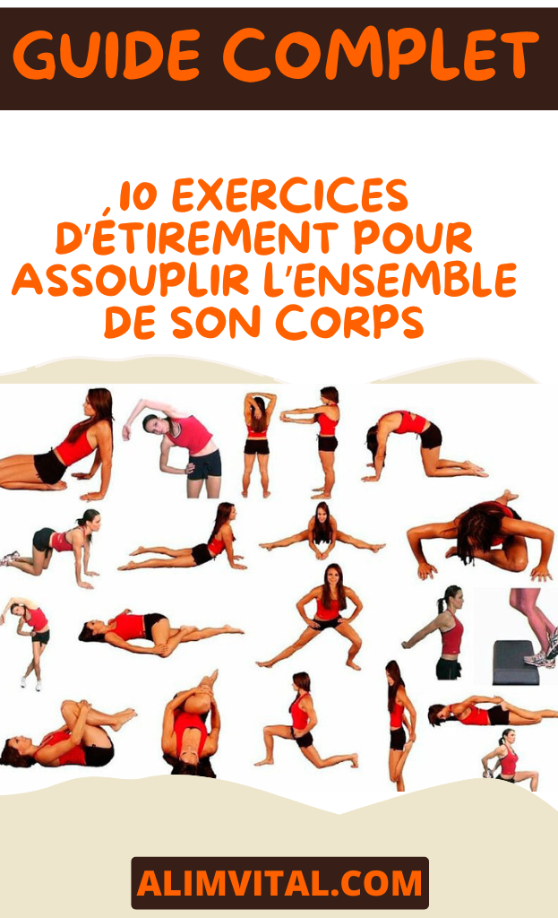 10 Exercices d’Étirement pour Assouplir l’Ensemble de Son Corps